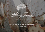 Custom Hat Deposit