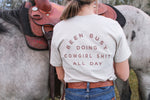 Busy Doing Cowgirl Shit T-Shirt