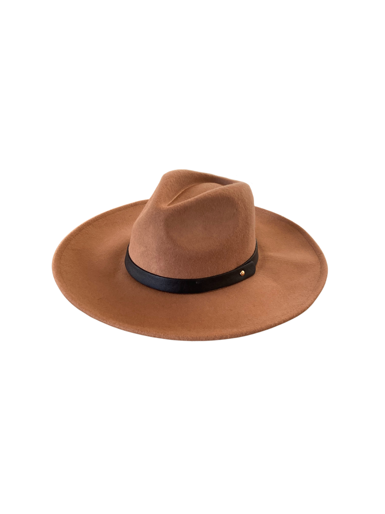 Wax Canvas Hat - Rancher Style - Calgary Heritage Roasting Company Tan