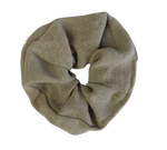 Naturally Dyed Scrap Silk Hair Scrunchies / Sage