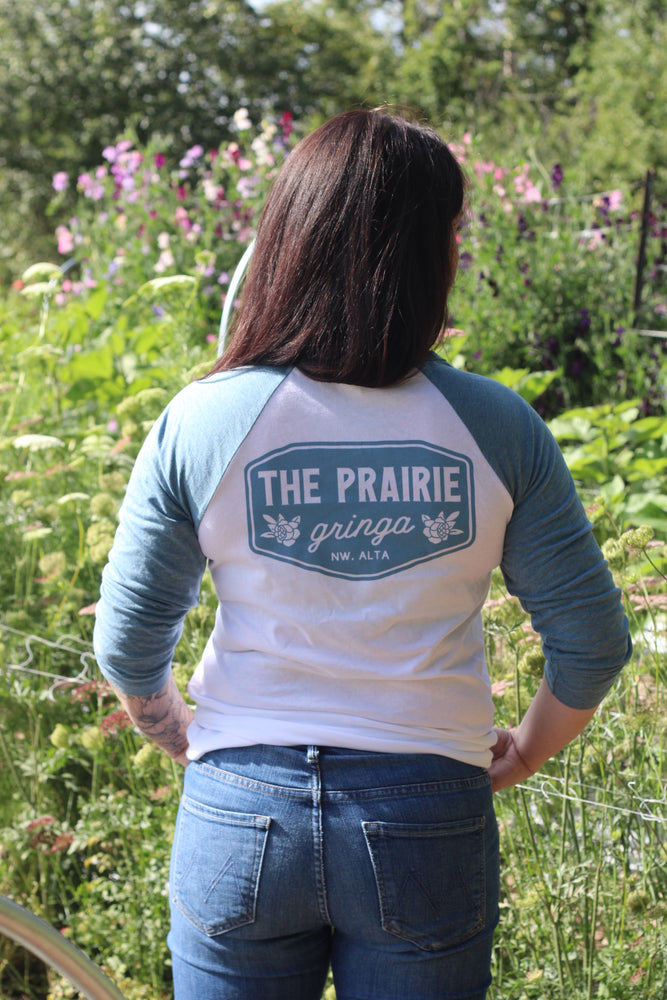 The Prairie Gringa Baseball Tee