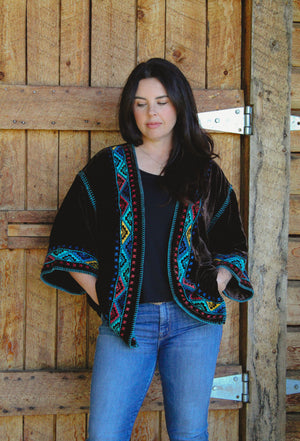 Tasha Polizzi Baldwin Cardigan-Chocolate