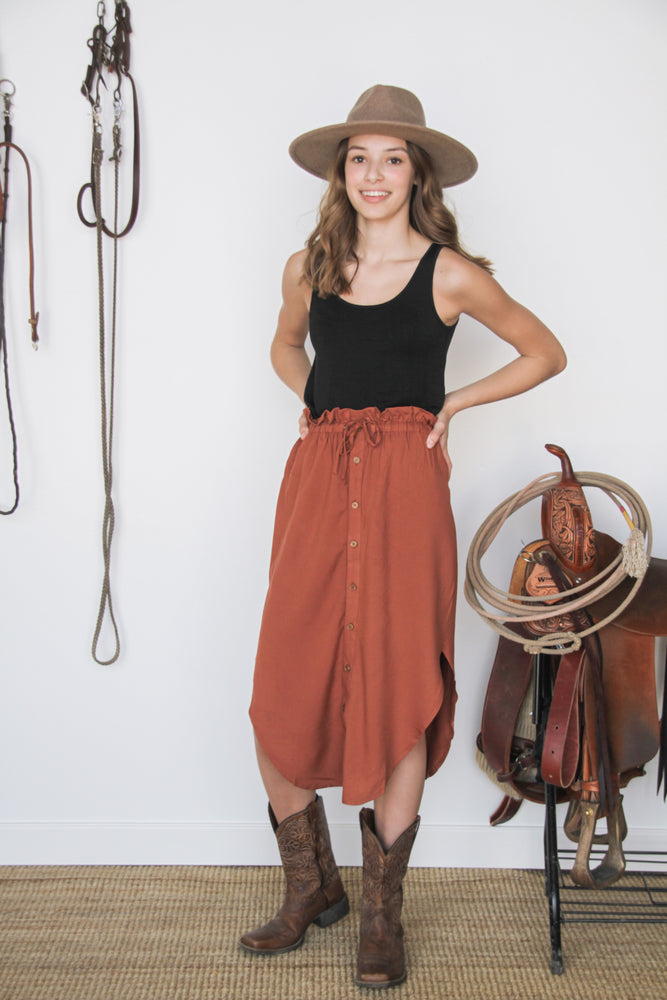 Elm Skirt / Amber