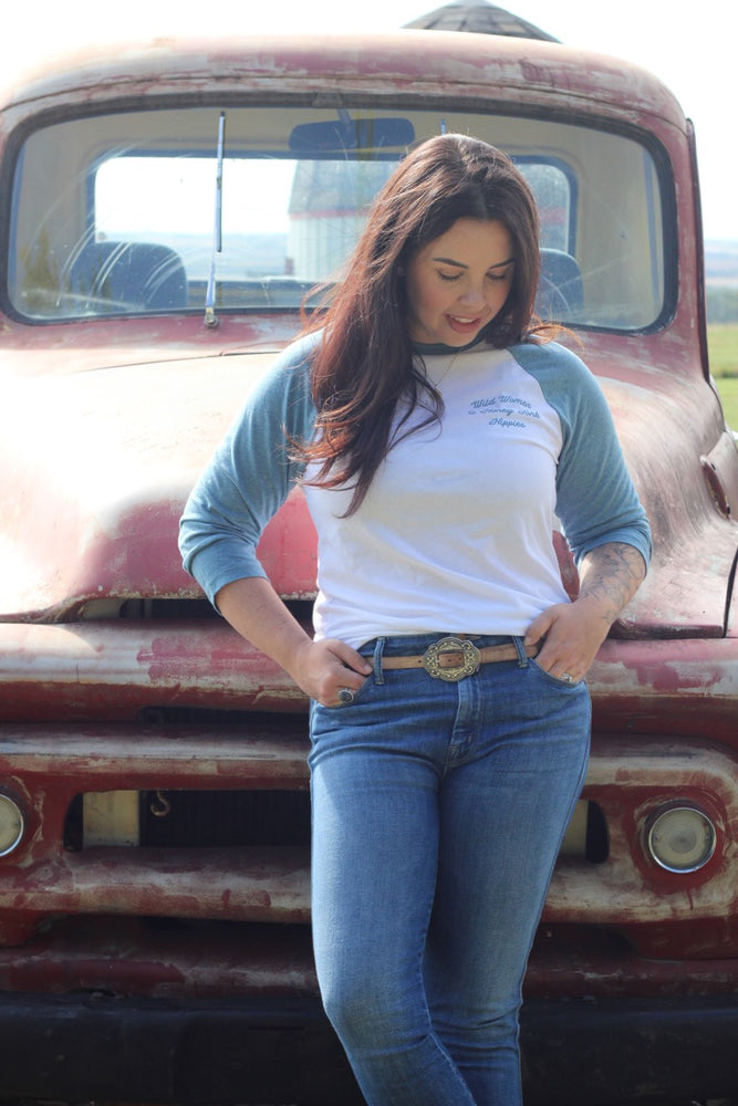 The Prairie Gringa Baseball Tee